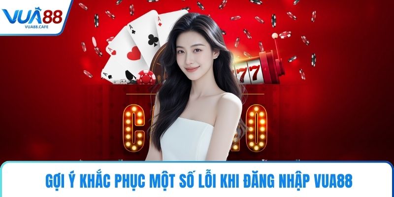 Gợi ý khắc phục một số lỗi khi đăng nhập VUA88