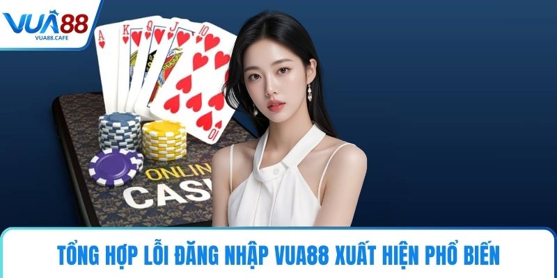 Tổng hợp lỗi đăng nhập VUA88 xuất hiện phổ biến
